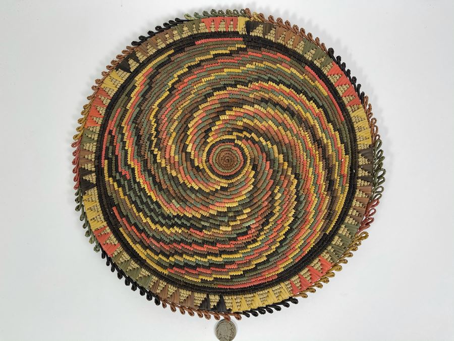 Colorful Woven Swirl Plate 12R [Photo 2]