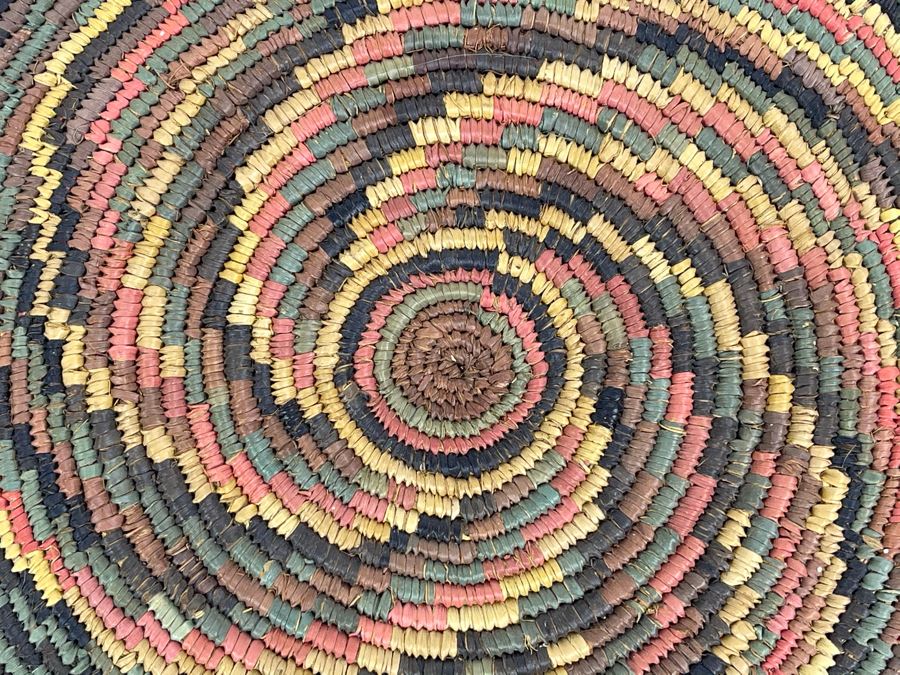 Colorful Woven Swirl Plate 12R [Photo 3]