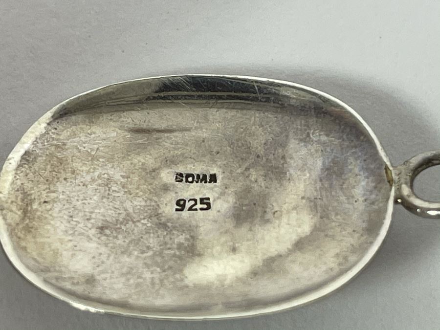 JUST ADDED - Sterling Silver Bracelet Signed SOMA 9.6g [Photo 6]