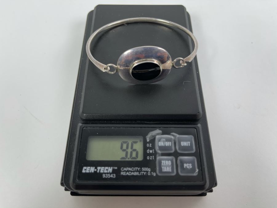 JUST ADDED - Sterling Silver Bracelet Signed SOMA 9.6g [Photo 8]