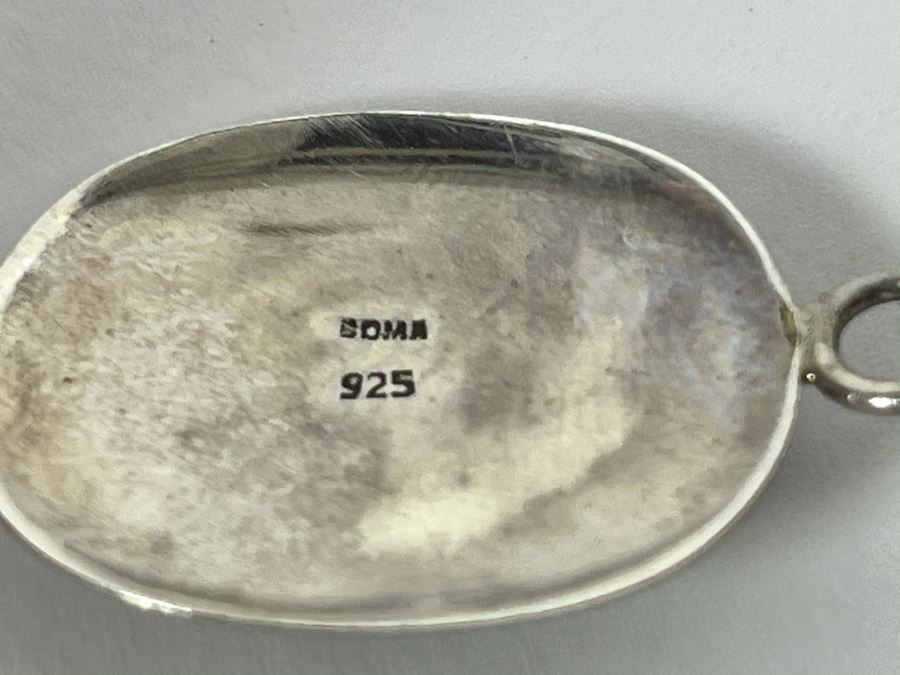 JUST ADDED - Sterling Silver Bracelet Signed SOMA 9.6g [Photo 5]