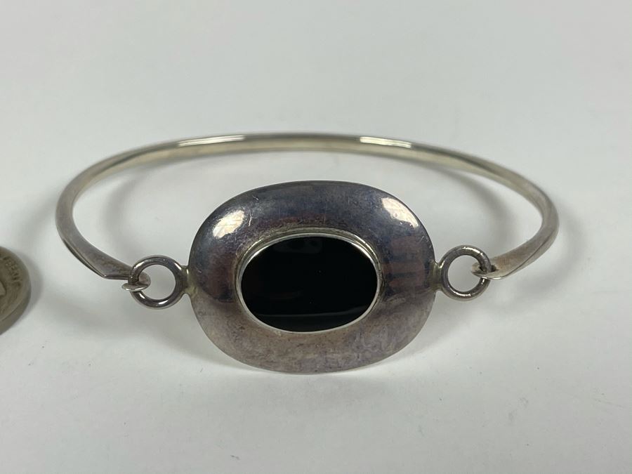 JUST ADDED - Sterling Silver Bracelet Signed SOMA 9.6g [Photo 1]