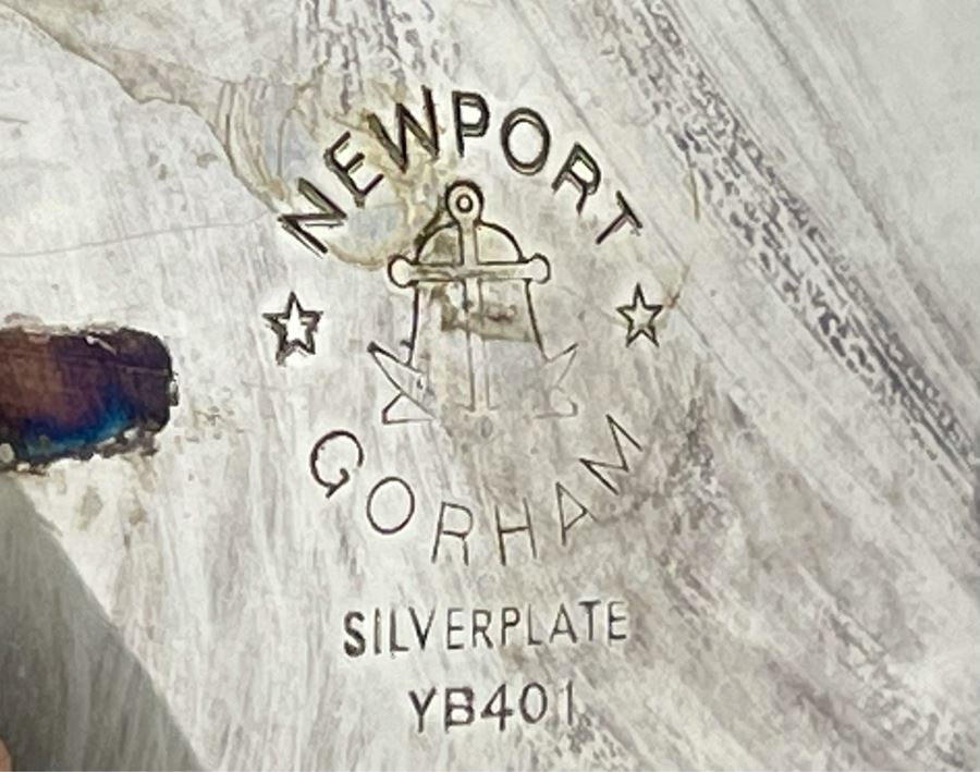 Vintage Gorham Newport Silverplate Coffee Pot Teapot Creamer And Sugar Bowl [Photo 4]