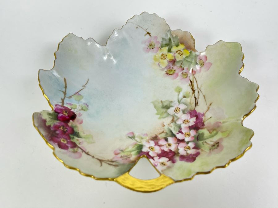 Antique O&EG Royal Austria Handpainted Dish [Photo 2]