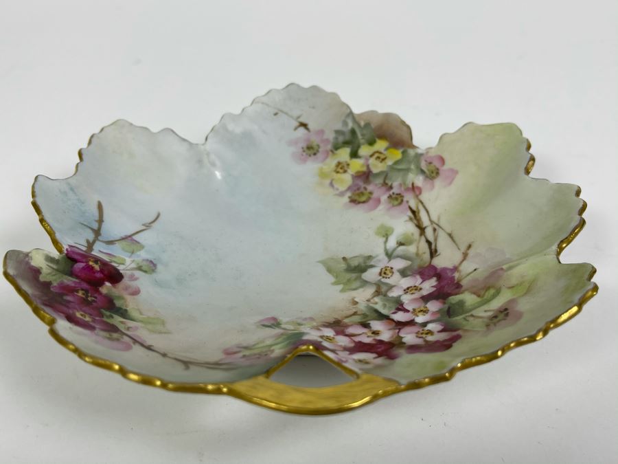 Antique O&EG Royal Austria Handpainted Dish [Photo 3]