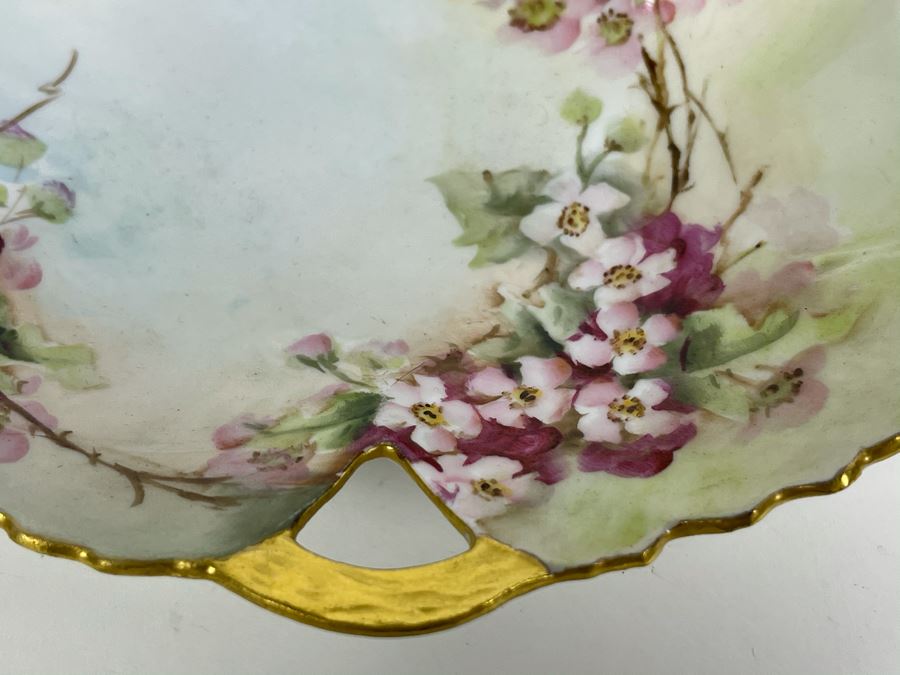 Antique O&EG Royal Austria Handpainted Dish [Photo 4]