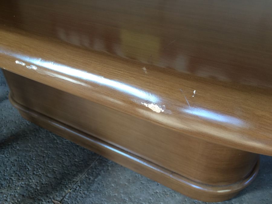 Custom Designer Dining Table with 2 Leaves and 6 Chairs [Photo 11]