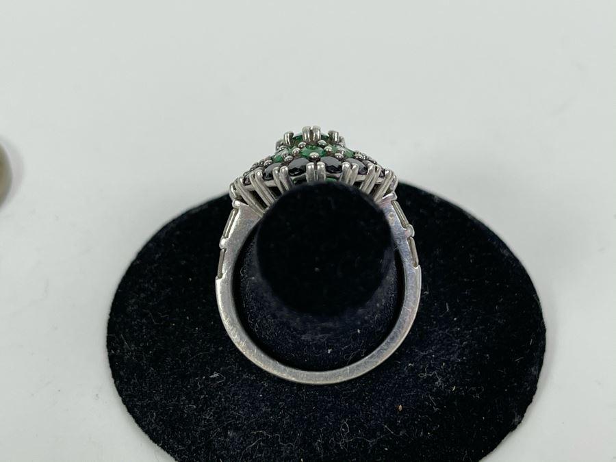 Sterling Silver Ring Size 8.5 9g [Photo 5]