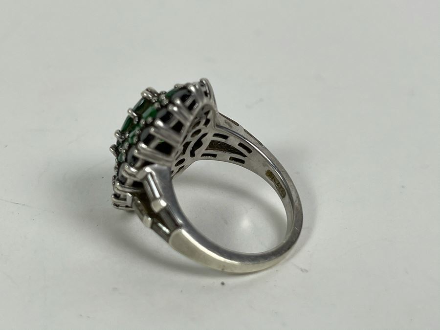 Sterling Silver Ring Size 8.5 9g [Photo 6]