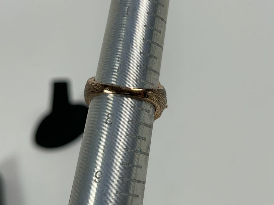 Sterling Silver Ring Size 7.5 7.6g [Photo 8]