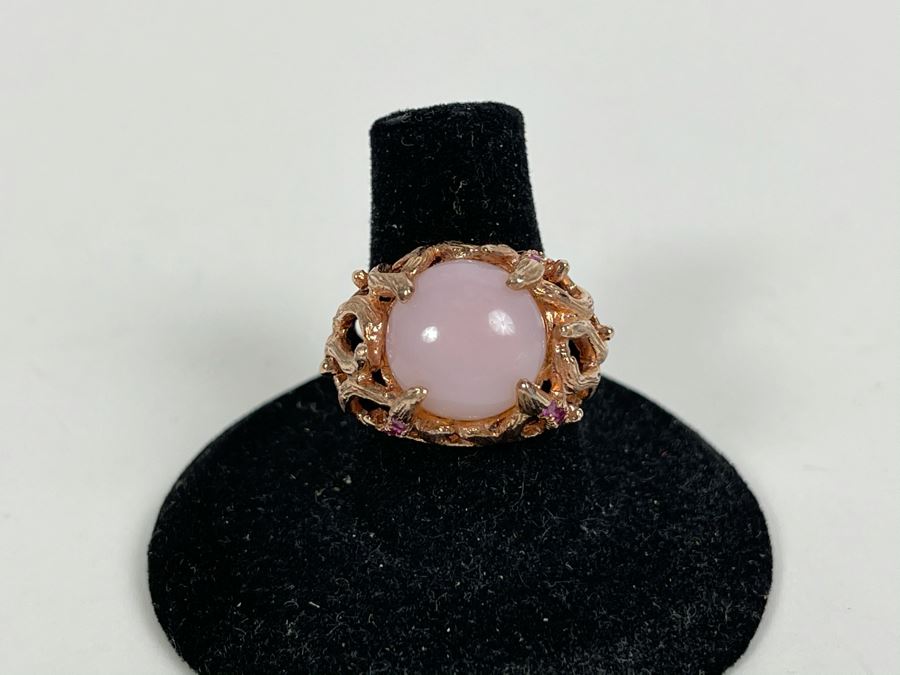 Sterling Silver Ring Size 7.5 7.6g [Photo 2]