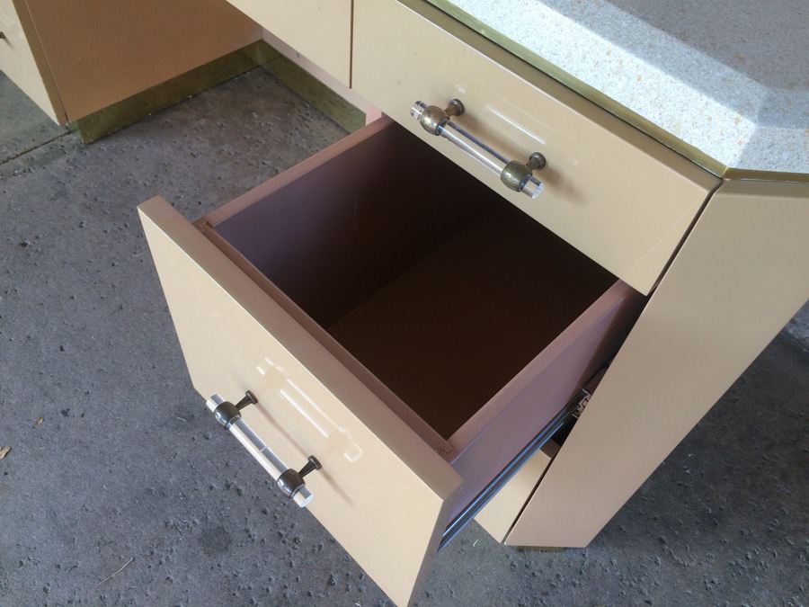 Hollywood Regency Vanity and Side Table [Photo 13]