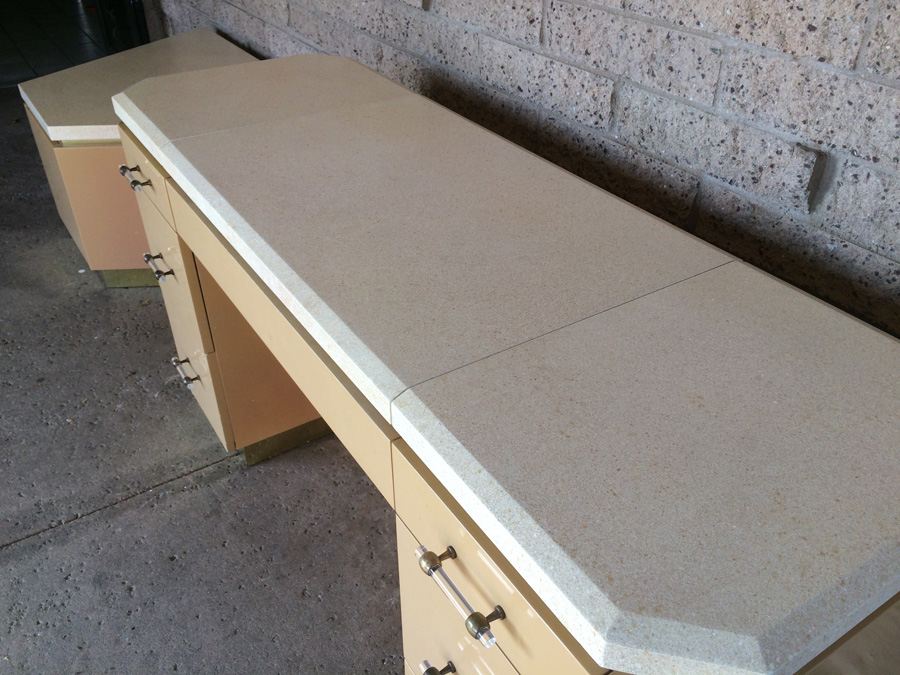 Hollywood Regency Vanity and Side Table [Photo 22]