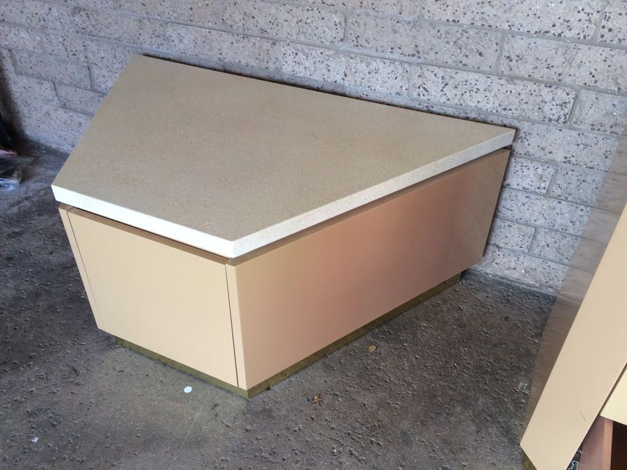 Hollywood Regency Vanity and Side Table [Photo 16]