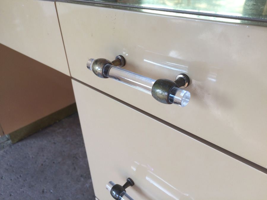 Hollywood Regency Vanity and Side Table [Photo 9]