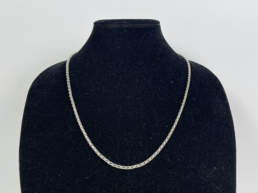 Sterling Silver Chain Necklace 37.6g