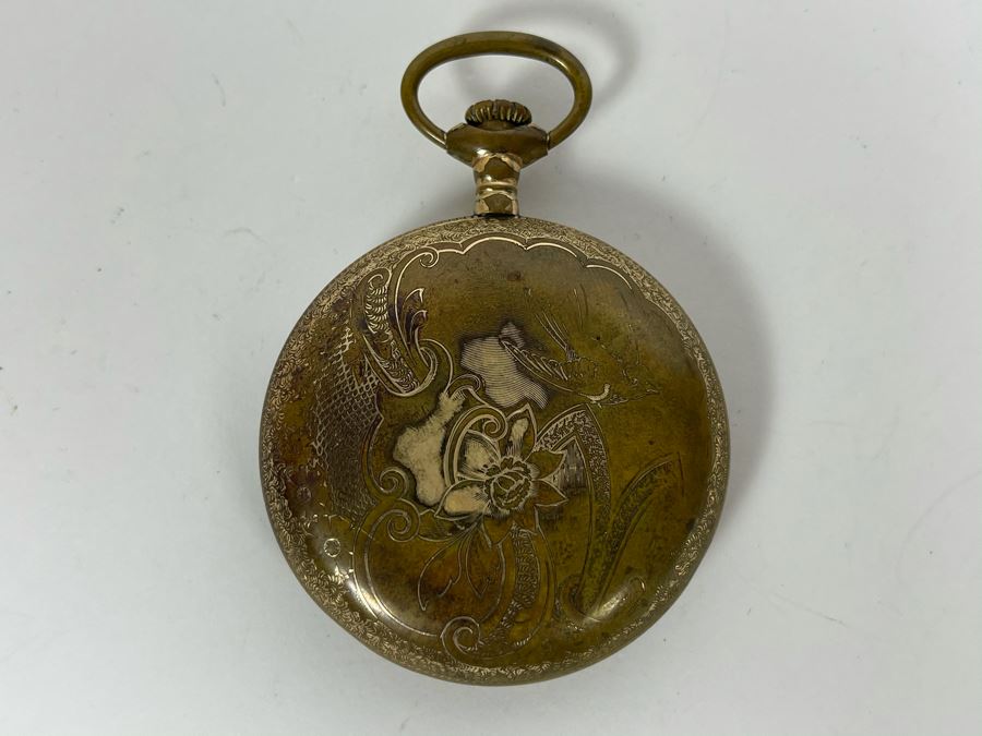 Vintage Elgin Pocket Watch For Parts [Photo 3]
