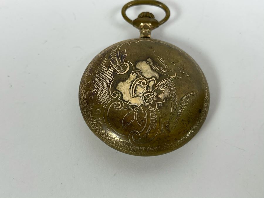 Vintage Elgin Pocket Watch For Parts [Photo 4]