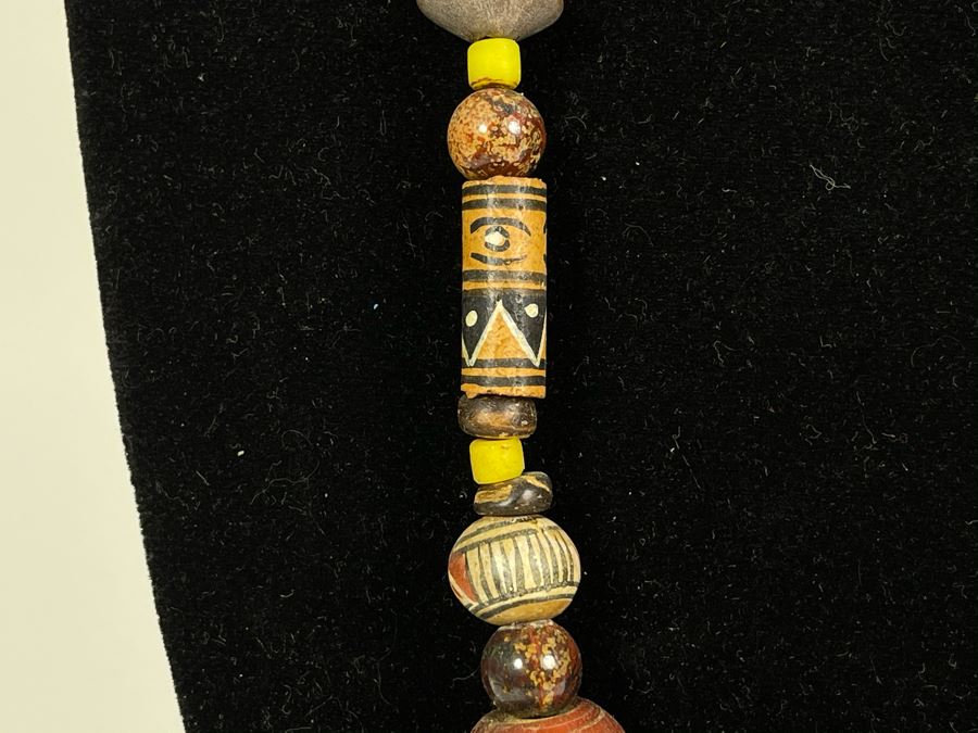 Large Vintage Multi-Beaded 48' Necklace [Photo 7]