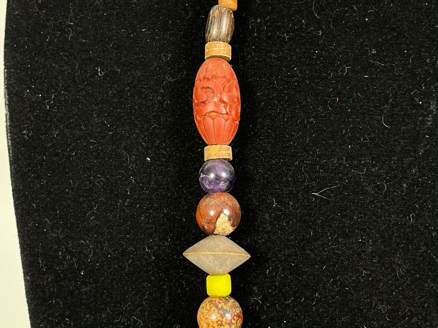 Large Vintage Multi-Beaded 48' Necklace [Photo 8]