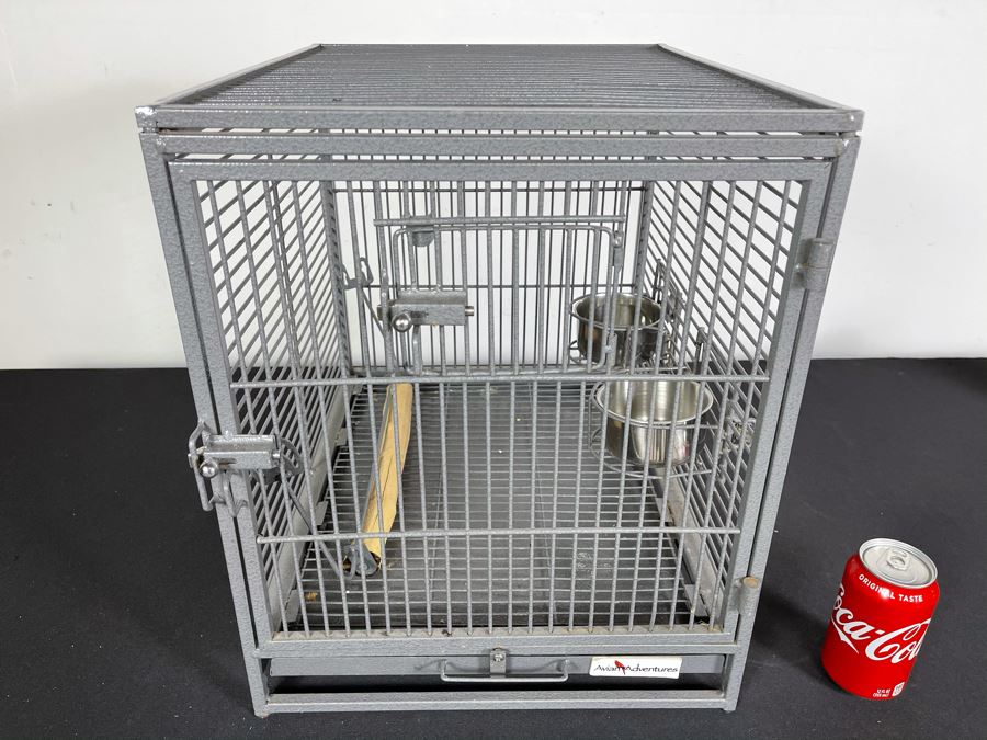 Avian Adventures Parrot Metal Bird Cage 19W X 15D X 18H [Photo 4]