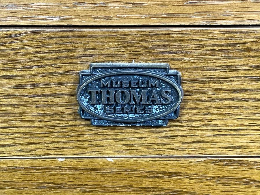 Thomas Museum Series Wooden Toolbox Jewelry Box Art Supply Box With Paints - See Photos 23W X 10D X 14.5H [Photo 4]