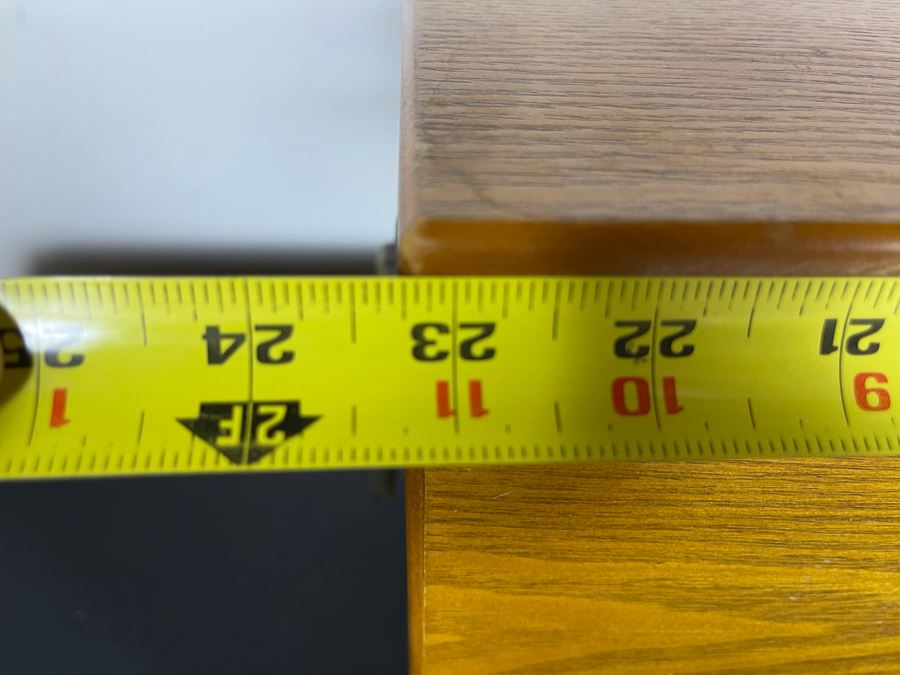 Thomas Museum Series Wooden Toolbox Jewelry Box Art Supply Box With Paints - See Photos 23W X 10D X 14.5H [Photo 16]