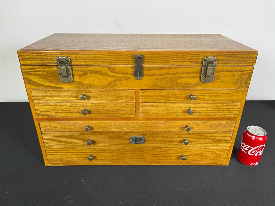 Thomas Museum Series Wooden Toolbox Jewelry Box Art Supply Box With