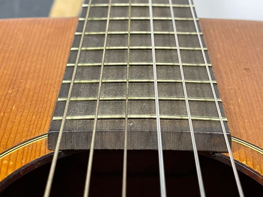 Vintage SEARS Silvertone Classic Guitar Nylon Strings With Case And Pair Of Learn Guitar Books [Photo 8]