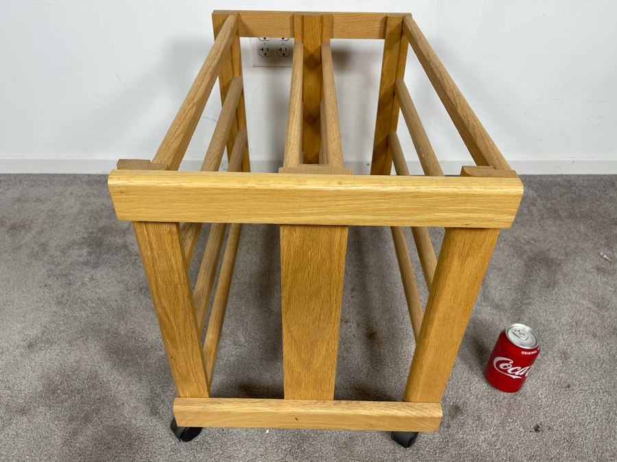 Wooden Rack On Casters 26W X 16D X 20H [Photo 6]