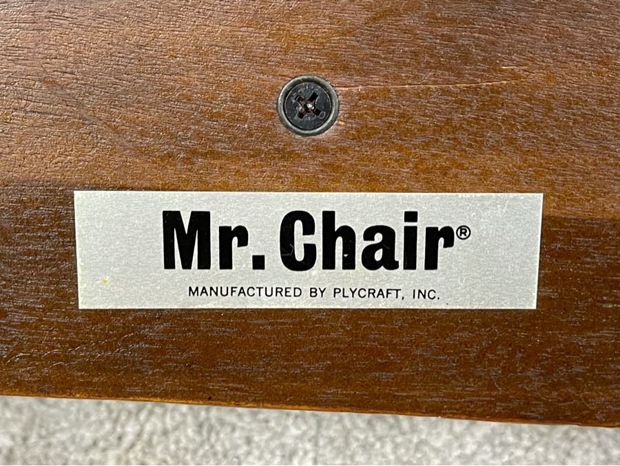 George Mulhauser Mid-Century Modern Mr. Chair Armchair And Ottoman For Plycraft [Photo 24]