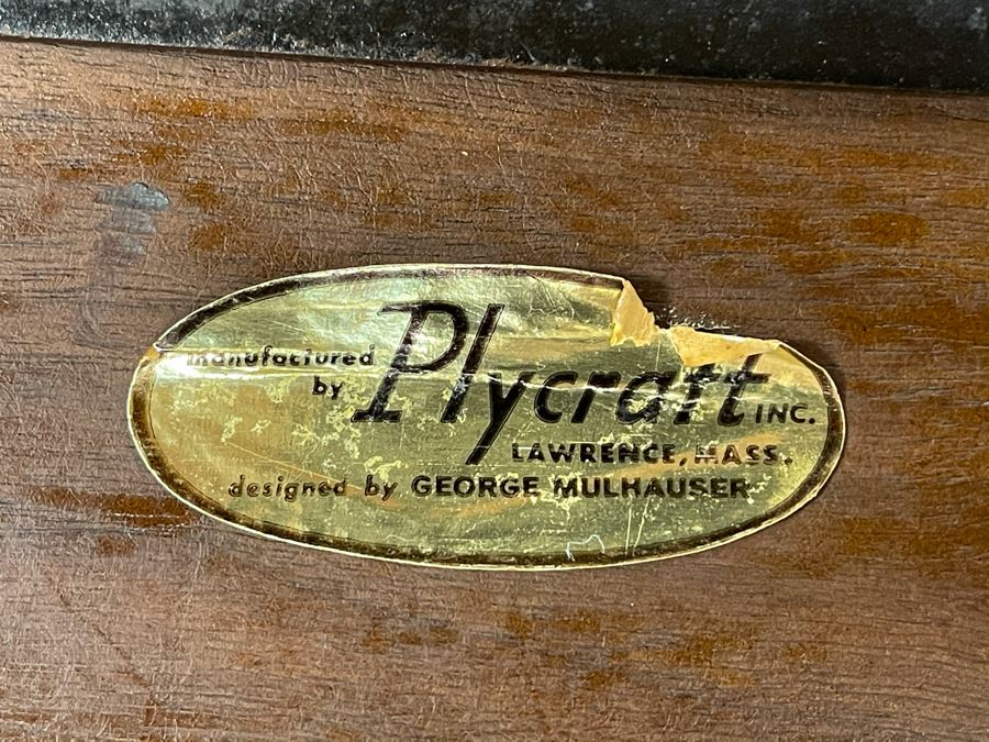 George Mulhauser Mid-Century Modern Mr. Chair Armchair And Ottoman For Plycraft [Photo 27]