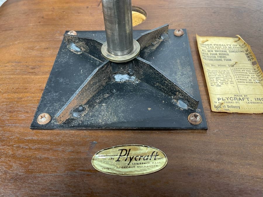 George Mulhauser Mid-Century Modern Mr. Chair Armchair And Ottoman For Plycraft [Photo 30]