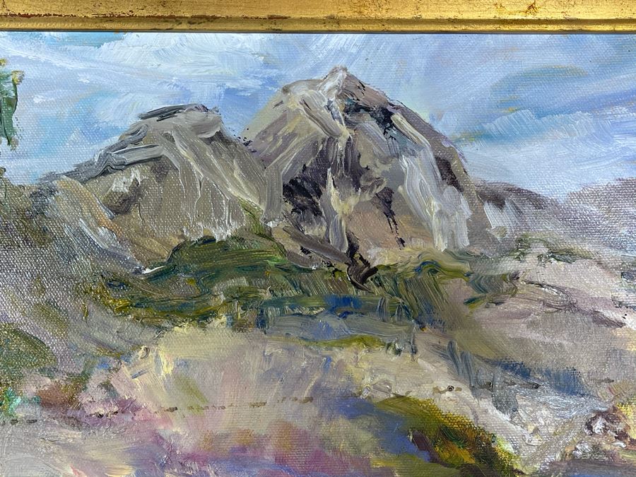 Original Joan Lohrey Framed Signed Painting On Canvas 20 X 16 [Photo 6]