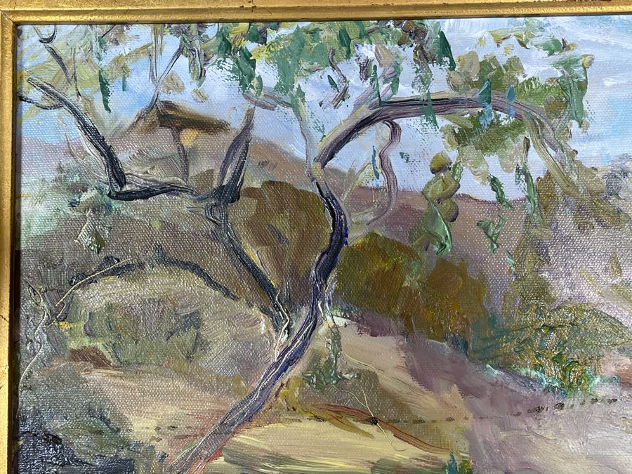 Original Joan Lohrey Framed Signed Painting On Canvas 20 X 16 [Photo 7]