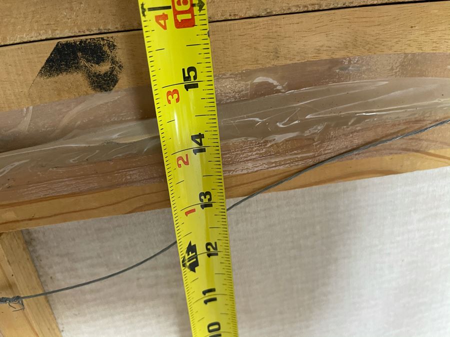 Original Joan Lohrey Framed Signed Painting On Canvas 18 X 14 [Photo 15]