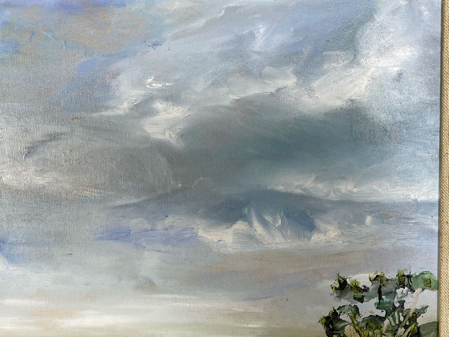 Original Joan Lohrey Framed Signed Painting On Canvas 18 X 14 [Photo 10]