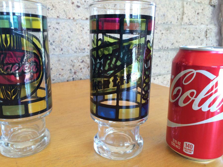 Vintage Beer Themed Drinking Glasses [Photo 7]