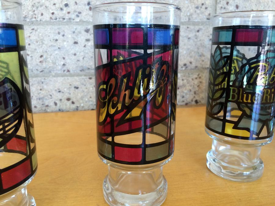 Vintage Beer Themed Drinking Glasses [Photo 3]