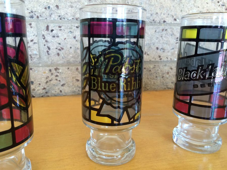 Vintage Beer Themed Drinking Glasses [Photo 4]