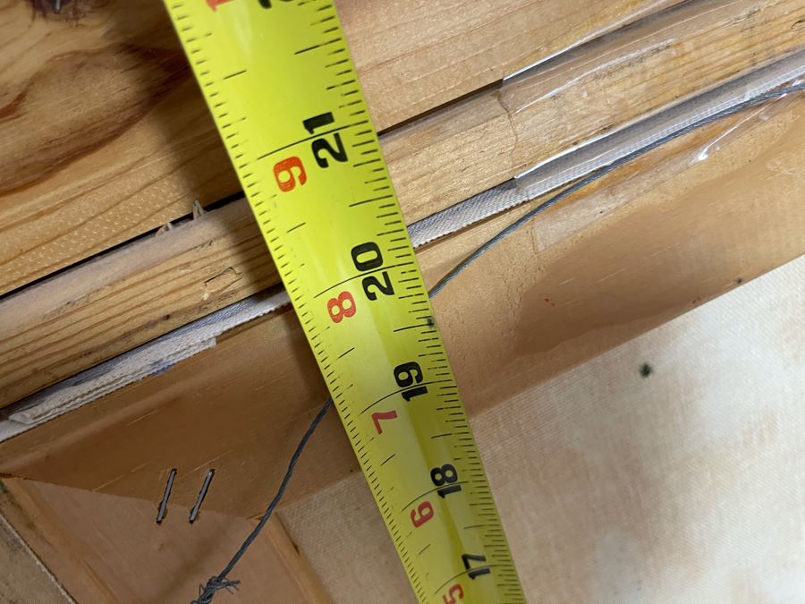 Original Joan Lohrey Framed Signed Abstract Painting On Canvas 16 X 20 [Photo 12]