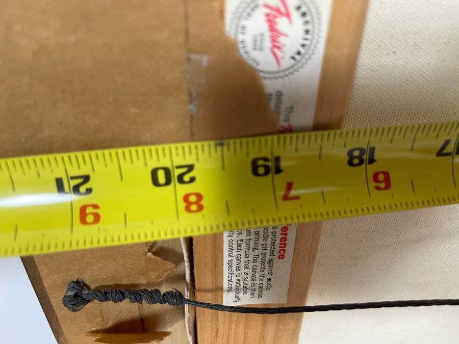 Original Joan Lohrey Framed Signed Painting On Canvas 20 X 24 [Photo 9]