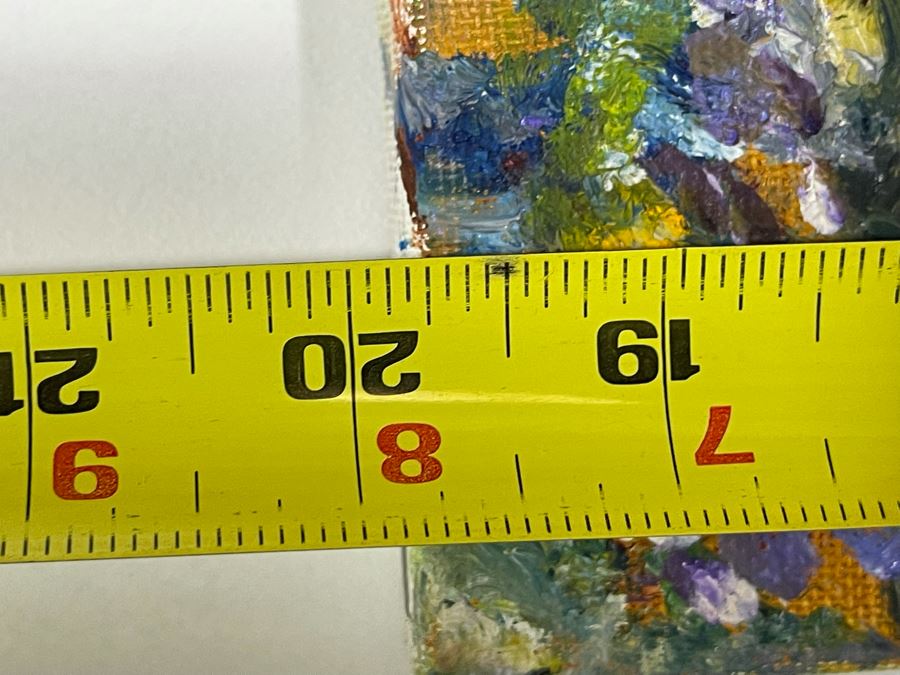 Original Joan Lohrey Signed Painting On Canvas Of Parrots 20 X 16 [Photo 6]