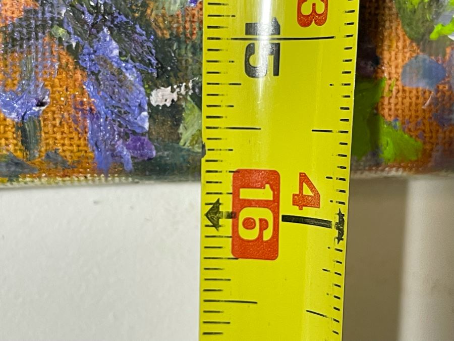 Original Joan Lohrey Signed Painting On Canvas Of Parrots 20 X 16 [Photo 7]