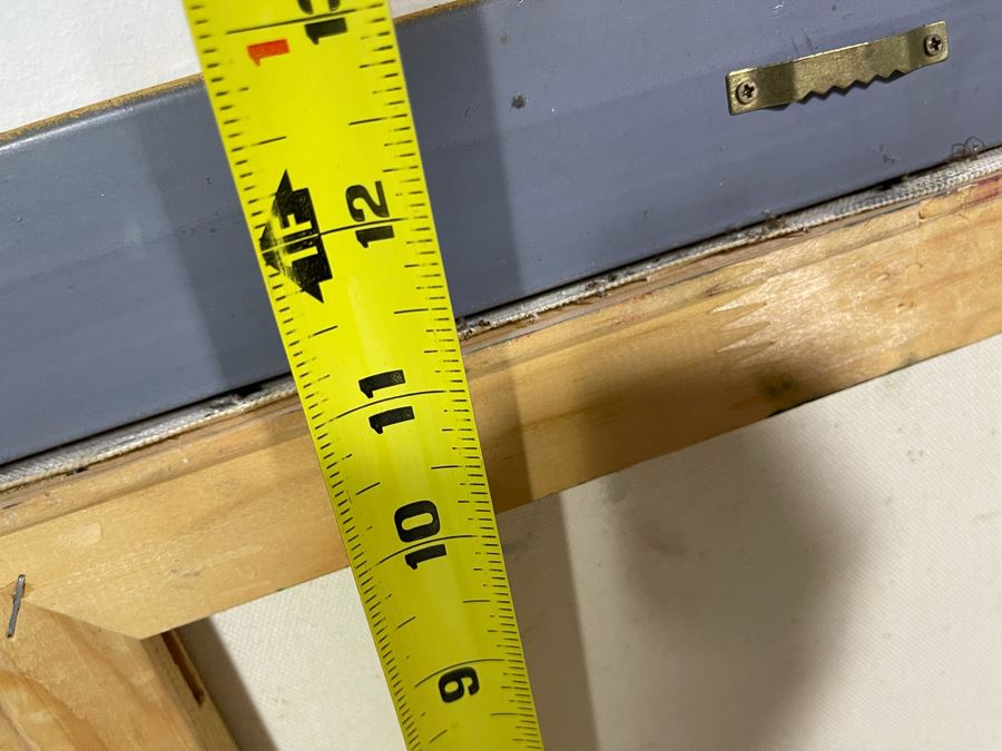 Original Joan Lohrey Signed Framed Plein Air Painting On Canvas Of Southern California Coastline 14 X 11 [Photo 10]