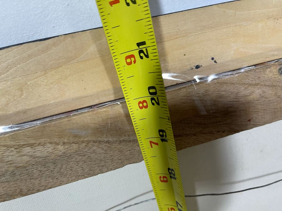 Original Joan Lohrey Signed Framed Painting On Canvas Of Winter Mountain Scene 16 X 20 [Photo 9]