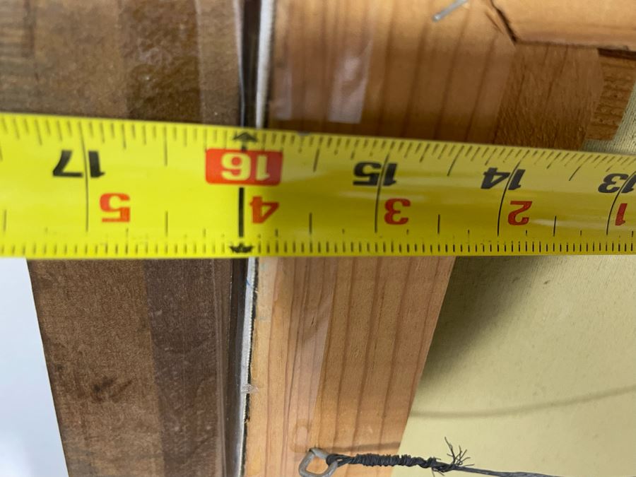 Original Joan Lohrey Signed Framed Painting On Canvas Of Cathedral City Scene 16 X 20 [Photo 13]