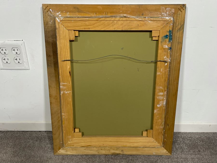 Original Joan Lohrey Signed Framed Painting On Canvas Of Cathedral City Scene 16 X 20 [Photo 12]