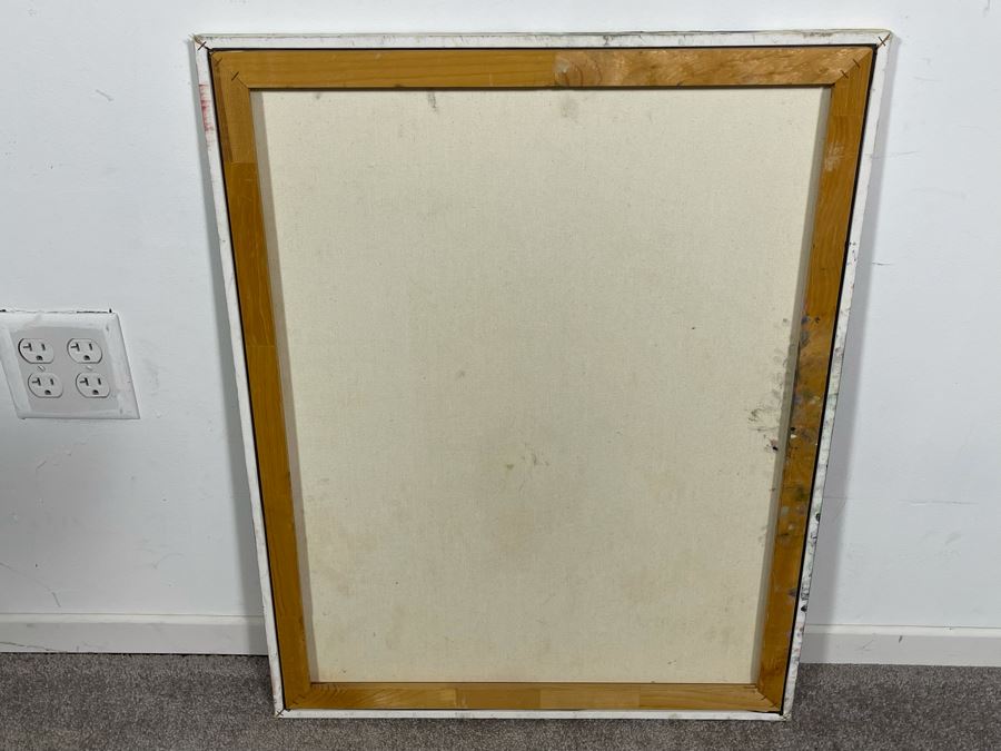 Original Joan Lohrey Painting On Canvas Of Evening Dusk Scene 22 X 28 [Photo 13]