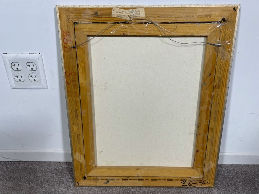 Original Joan Lohrey Framed Painting Of Trees 16 X 20 [Photo 9]